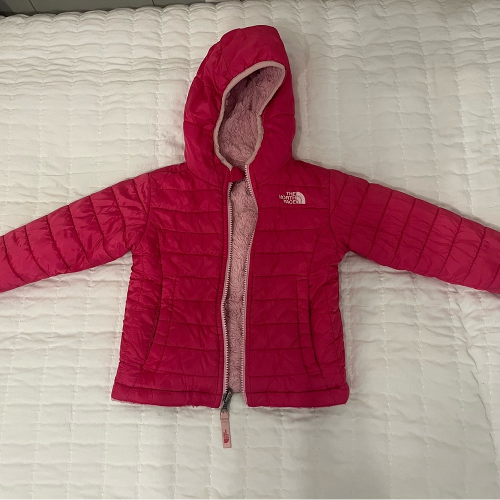 The North Face Fuchsia Quilted Jacket